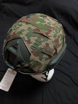 カモフラヘルメットカバー　サンドピローセット　陸自迷彩　通常価格10000円 カモフラヘルメットカバー サンドピローセット 陸自迷彩 通常